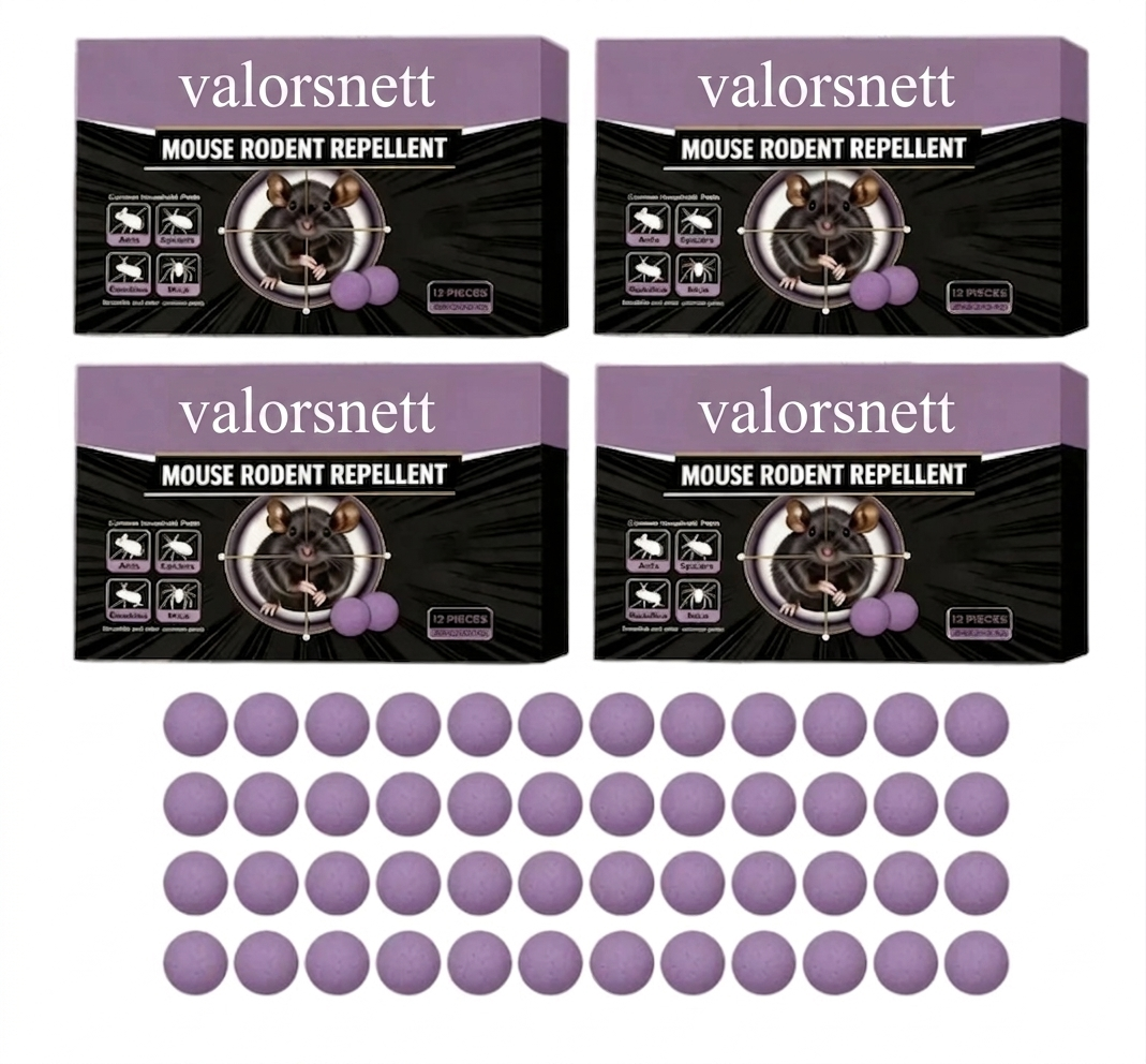 ๐ญ 12-Pack Rodent Repellent Balls, Effective Pest Control Solution