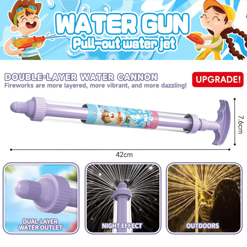 π Bright rainbow LED water pistol | Summer fun that bursts into life as if by magic! β¨