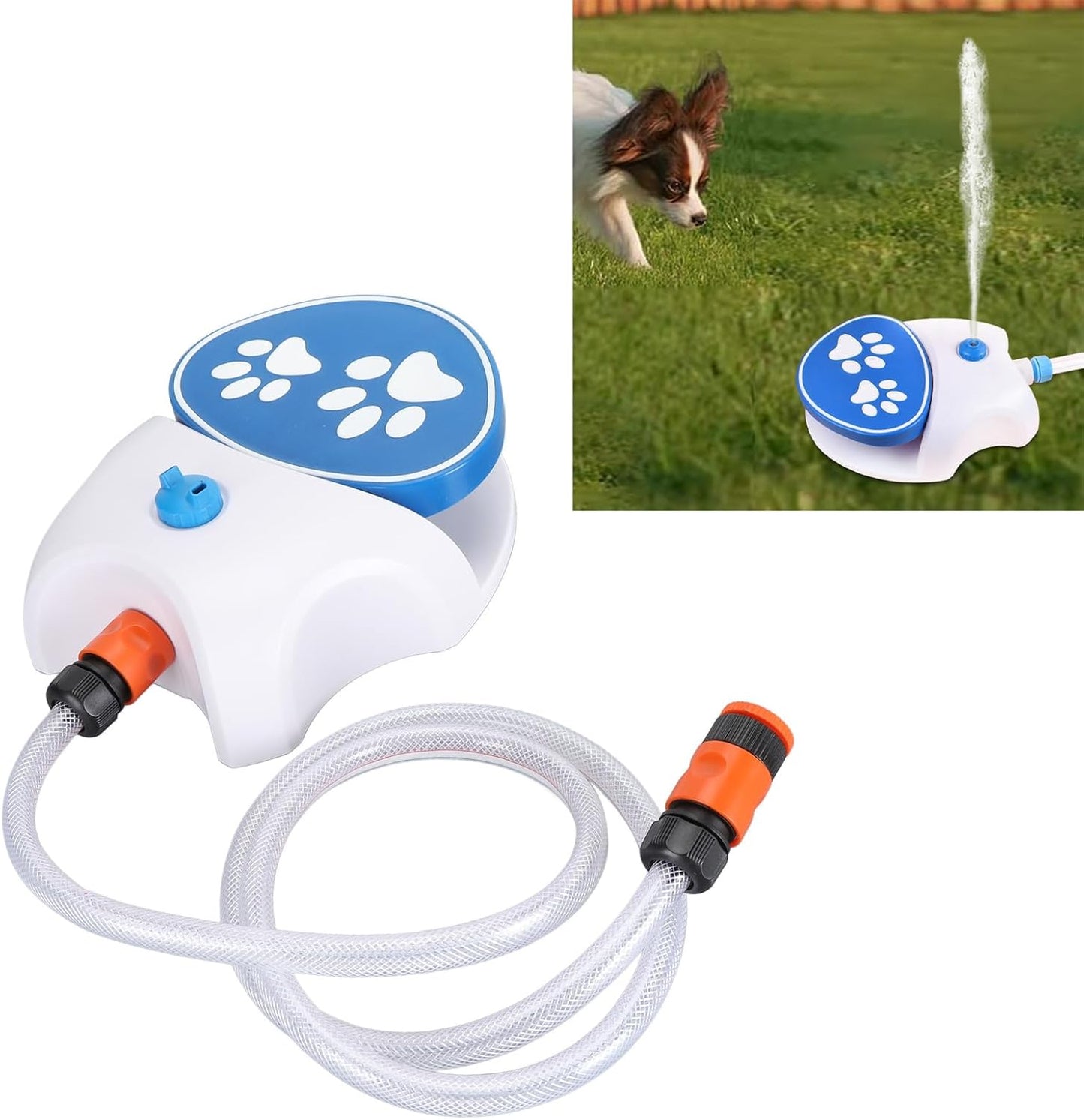 🔥HOT SALE 49% OFF 🔥Outdoor Dog Water Fountain Toy – Interactive Water Fountain with Hose