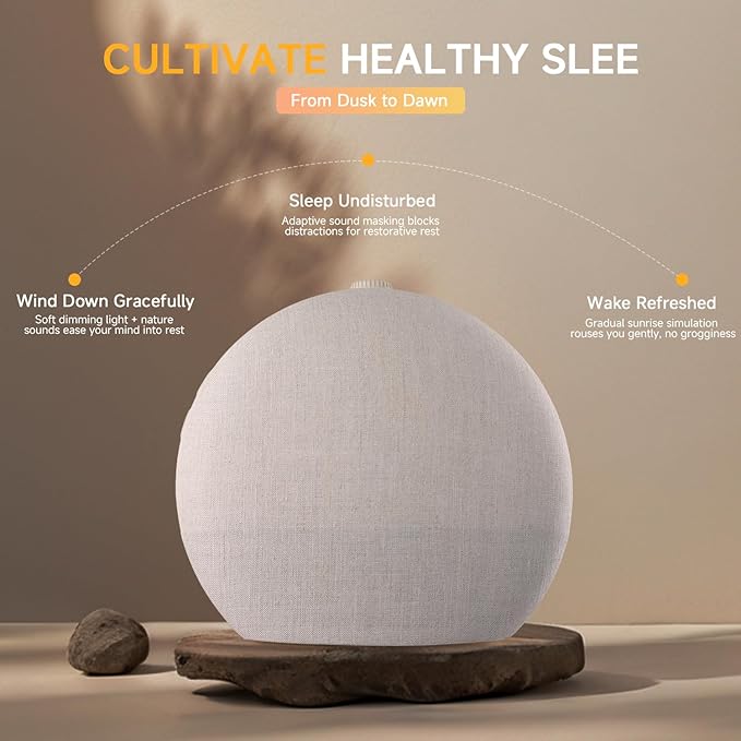 SunriseEase Wake-Up Light Alarm Clock