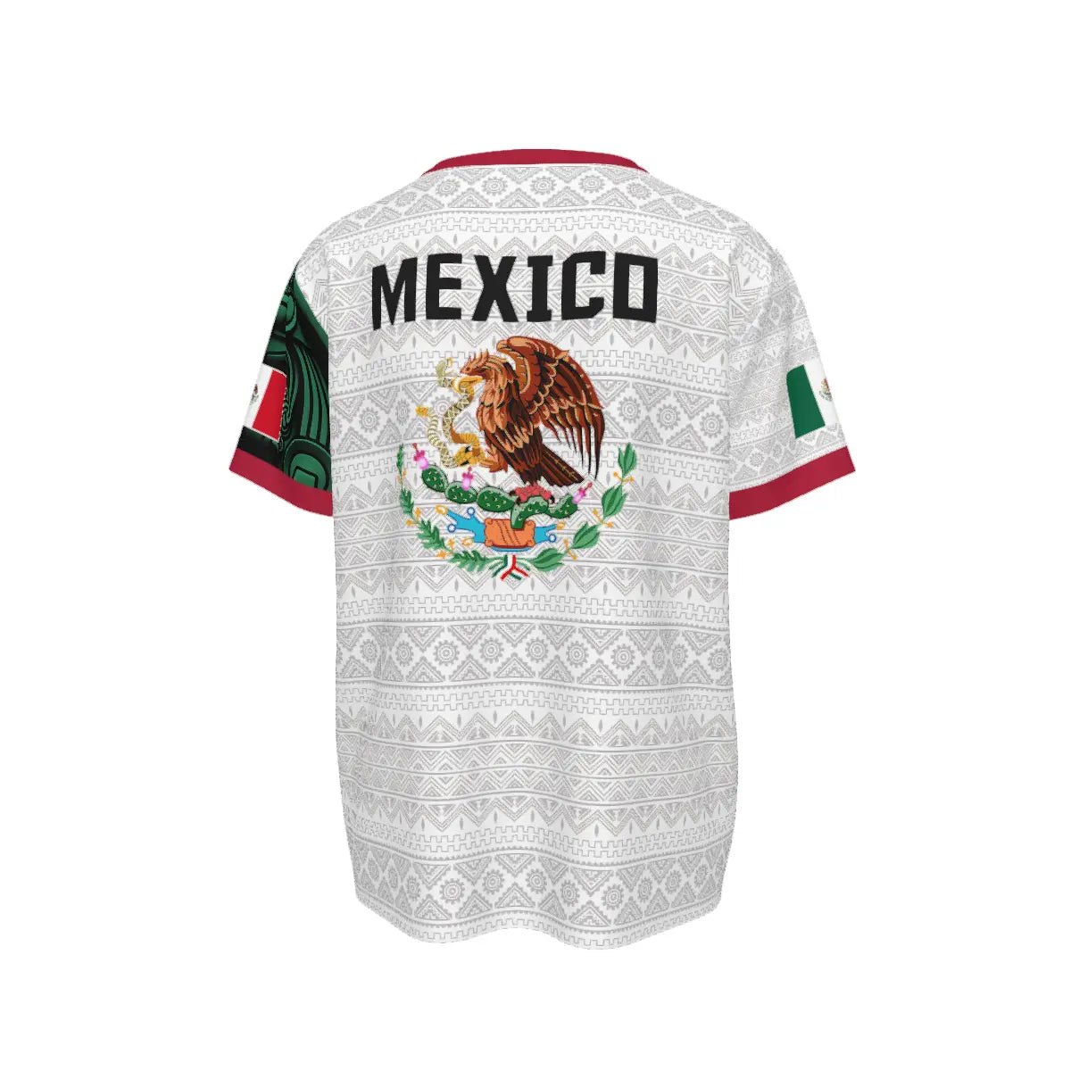 ⚽ Aztec-Inspired Long Sleeve Soccer Jersey