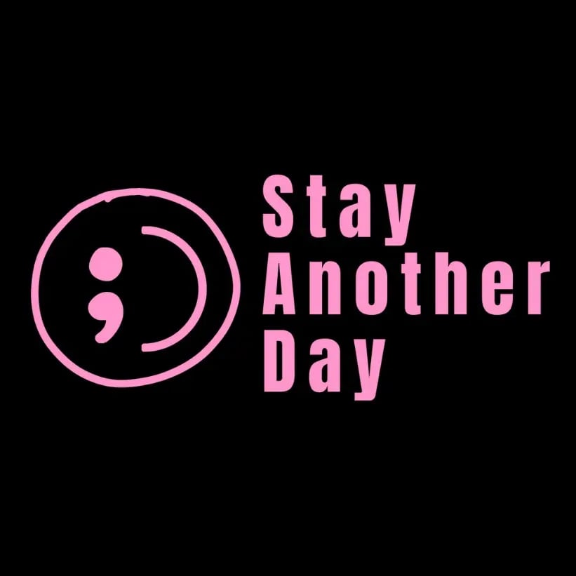 🎗️Share Pack❤️ SAD Mental Health Awareness Car Decal⏰BUY 1 GET 3 FREE