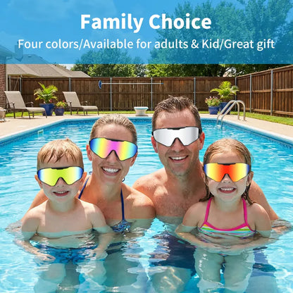 Outly HD Wide-View Swim Goggles | Anti-Fog, UV Protection & Leak-Proof