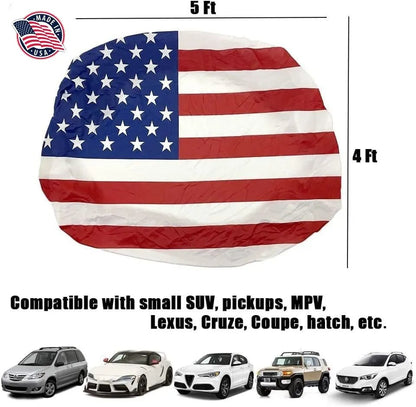 🎉Hot Sale🔥American Car Hood Flag🦅