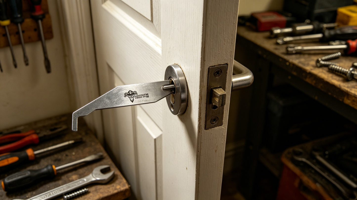 FirePik Lock Loiding Tool - Stainless Steel, Thin Design for Easy Access & Better Reach