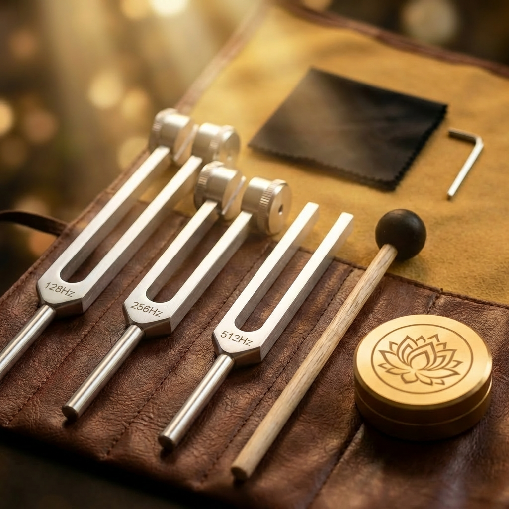 ✨Spiritual Healer-High💖 Precision Tuning Fork Set for Sound Therapy and Meditation