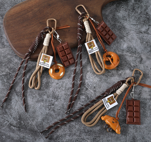 Pretzel Keychain