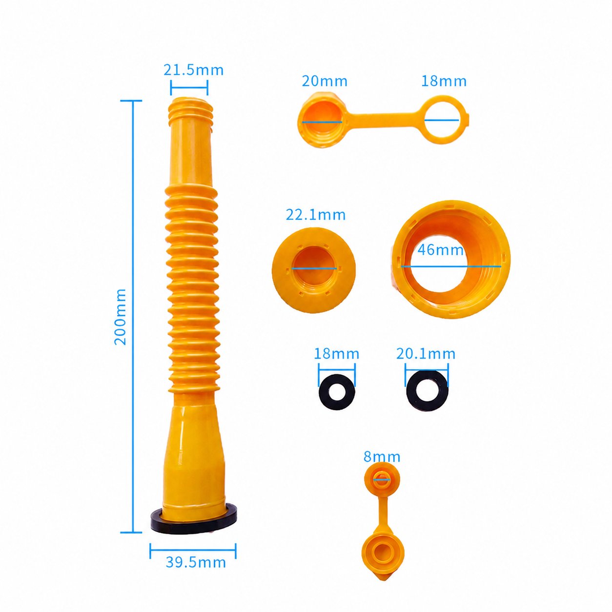 🔥LAST DAY 50% OFF -Gas Can Spout Replacement Kit