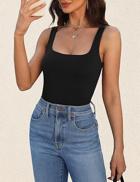 Women's Solid Color Sports Tank Top