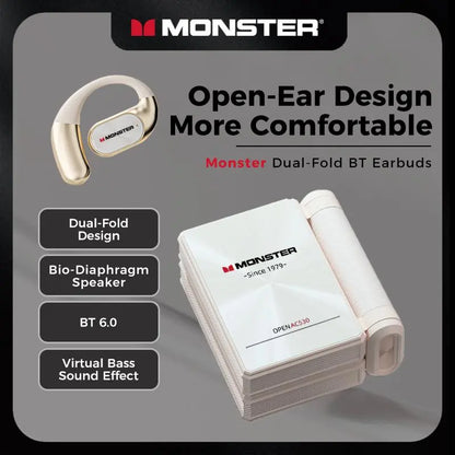🔥LAST DAY 50% OFF-Monster AC530 Open-Ear Mic Headset,Gifts for Men & Women