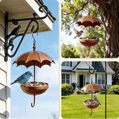 Umbrella Shaped Bird Feeder