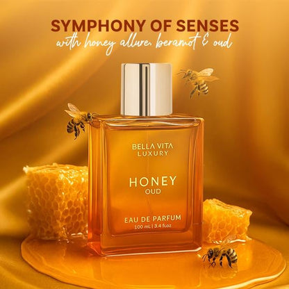 🐝🍯This stuff is absolutely delectable——Bella Vita Luxury's Honey Oud | Eau de Parfum 100ml (3.4 fl oz)