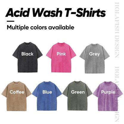Holafish Ladies Snow Washed Cotton Tee
