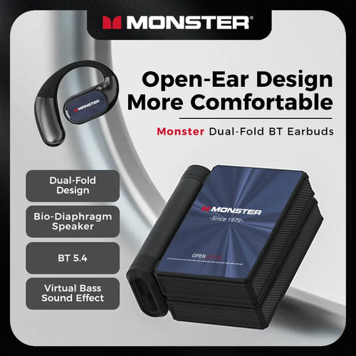 🔥LAST DAY 50% OFF-Monster AC530 Open-Ear Mic Headset,Gifts for Men & Women