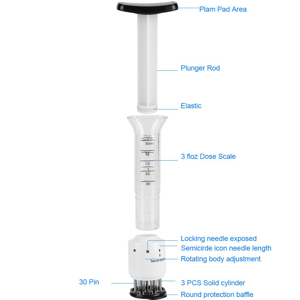 Meat Tenderizer Needle And Meat Injector
