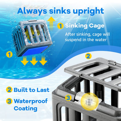 🔥HOT SALE 49% OFF 🔥 Kids Pool Diving Toys--With floating animals and weighted cages