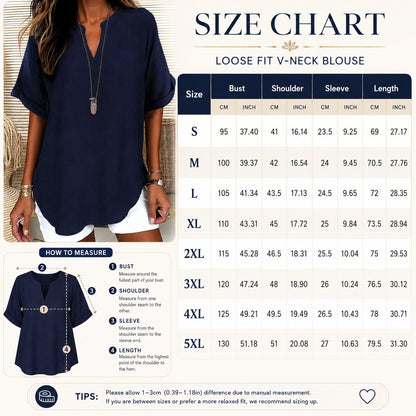 Women's Plain Short Sleeve Blouse, Casual Solid Color Top for Daily Wear, Ladies Clothes for All Seasons