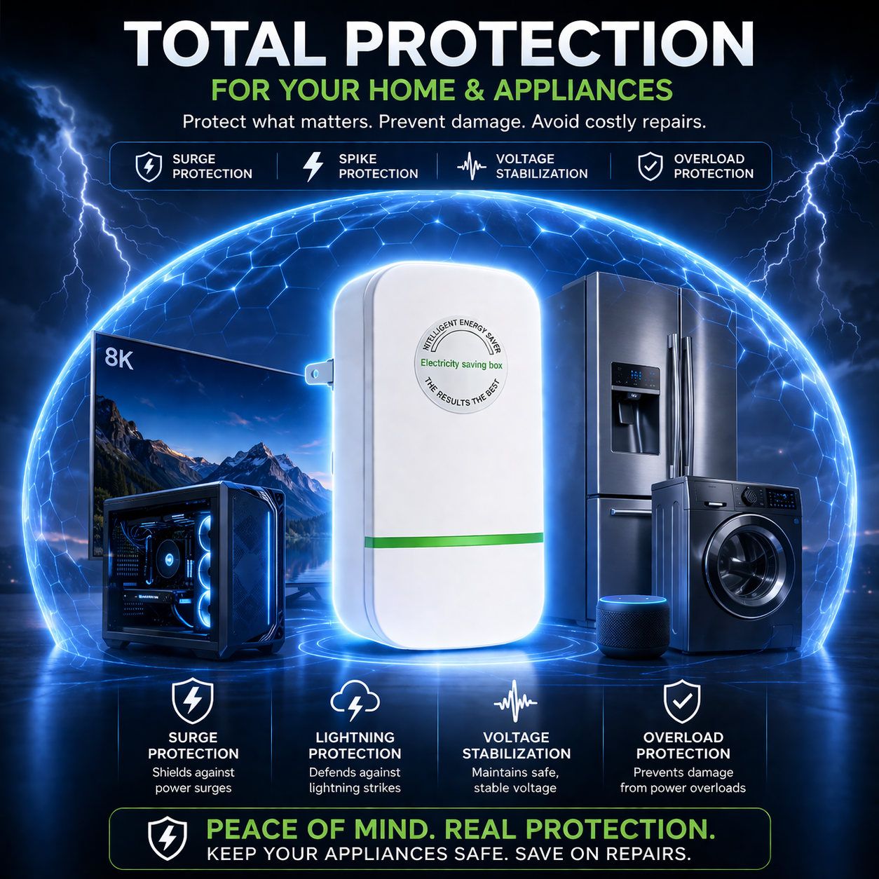 🏆Valors™ Pro Energy Stabilizer - Next-Gen Home Power Grid Optimization System
