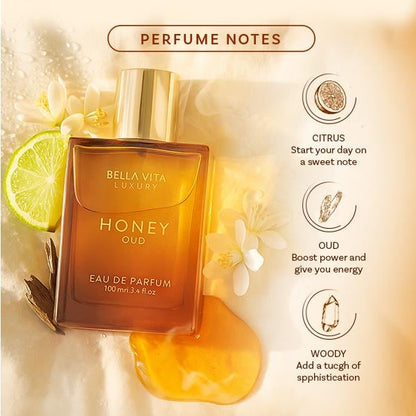 🐝🍯This stuff is absolutely delectable——Bella Vita Luxury's Honey Oud | Eau de Parfum 100ml (3.4 fl oz)