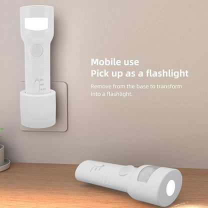 Plug in Night Light, 4000K RGB LED Wall Lamp