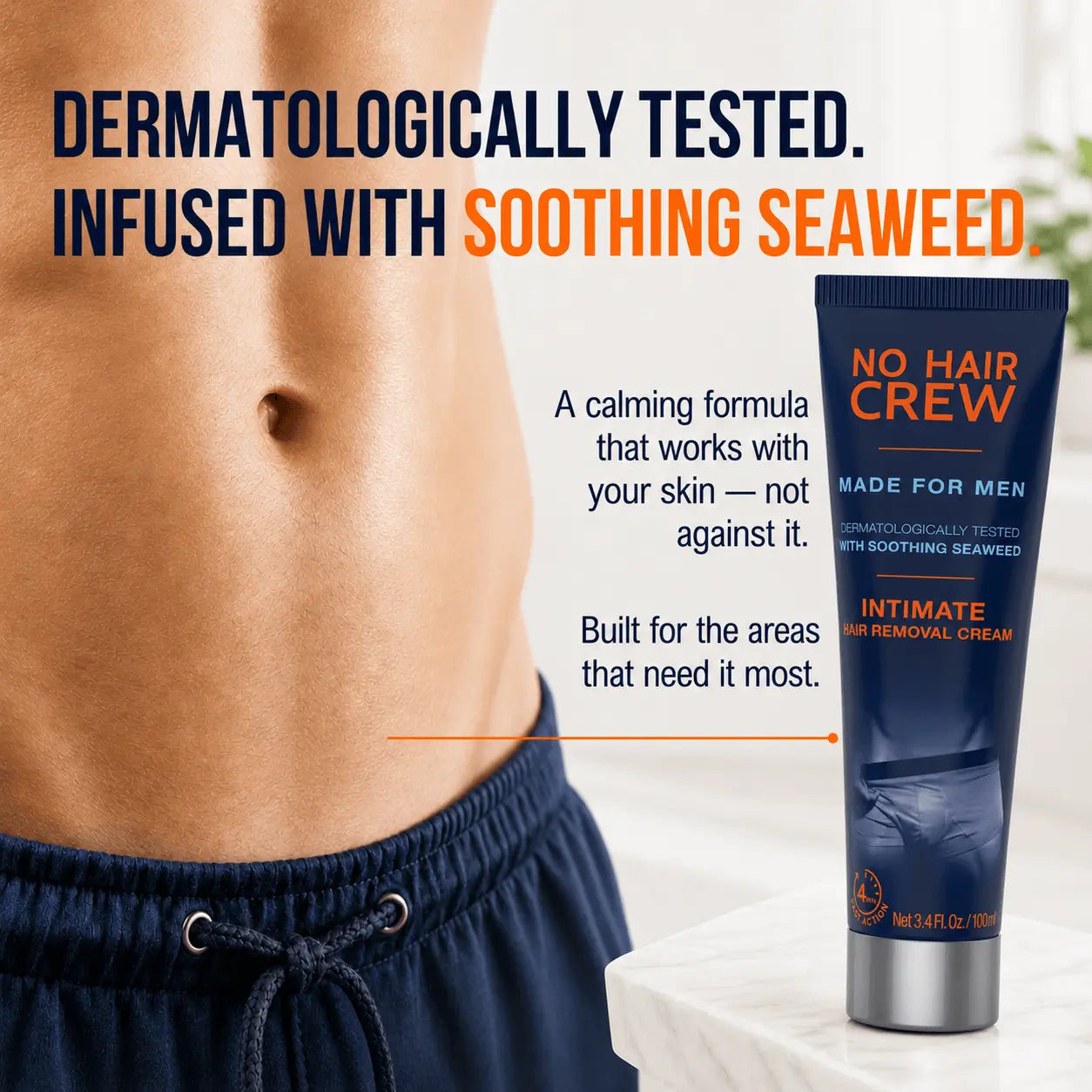 INTIMATE Hair Removal Cream for Sensitive Areas