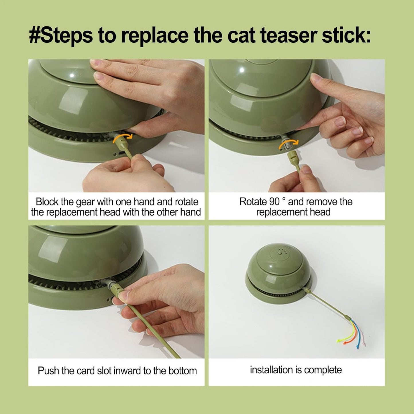 😾Automatic Rotating Cat Turntable Toy