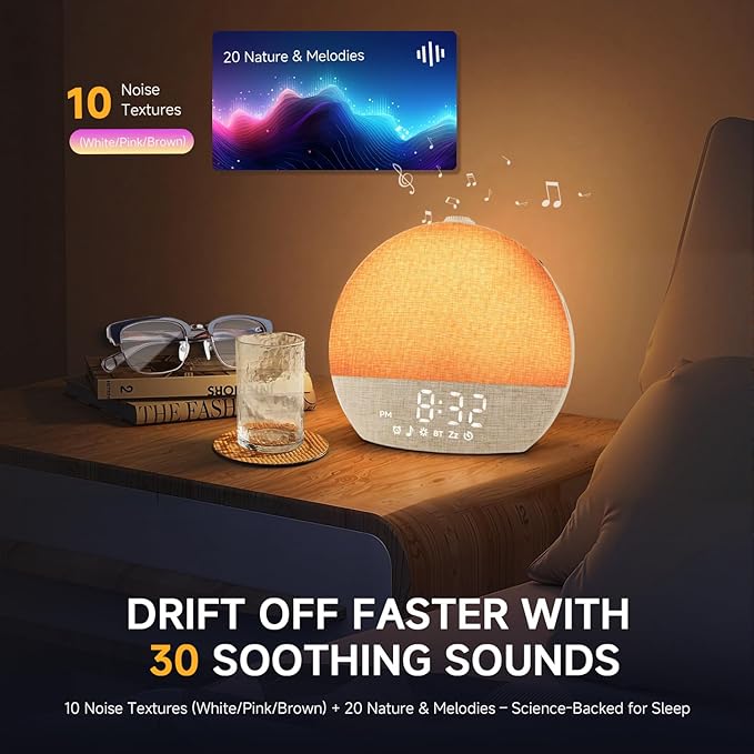 SunriseEase Wake-Up Light Alarm Clock