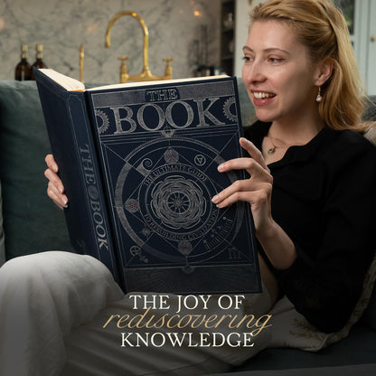 The Book. The Ultimate Guide to Rebuilding a Civilization - Inspirational Science Books for Adults - Unique Artifact - Knowledge Encyclopedia with Over 400 Pages of Detailed & Catchy Illustrations