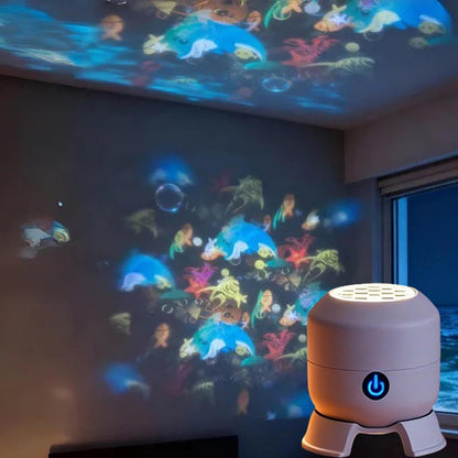🌊Dynamic Rotating LED Projector Light