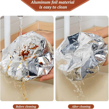 🍲🔥New home dining table & food container aluminum foil heat-retaining cover