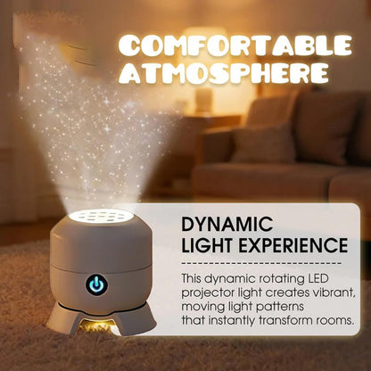 🌊Dynamic Rotating LED Projector Light