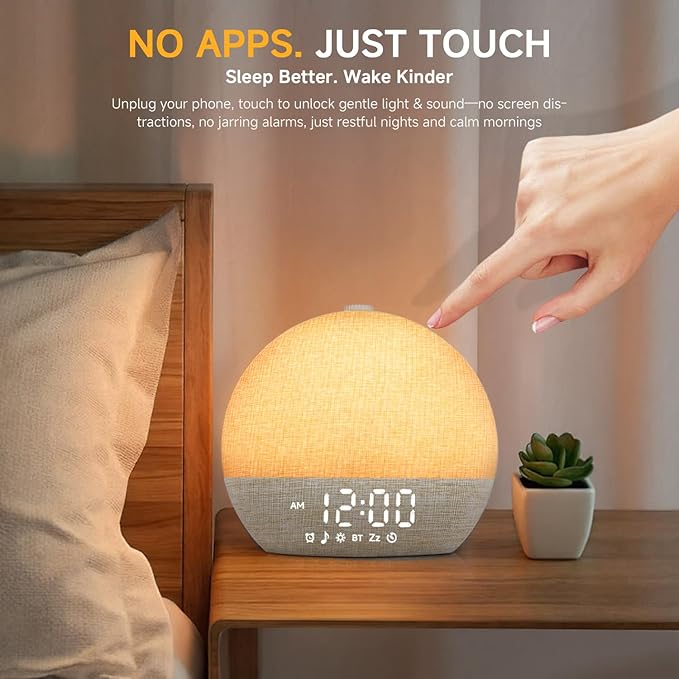 SunriseEase Wake-Up Light Alarm Clock