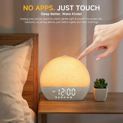 SunriseEase Wake-Up Light Alarm Clock