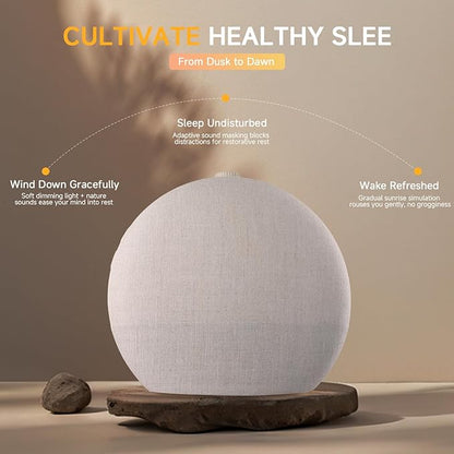 SunriseEase Wake-Up Light Alarm Clock