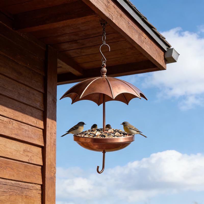 Umbrella Shaped Bird Feeder