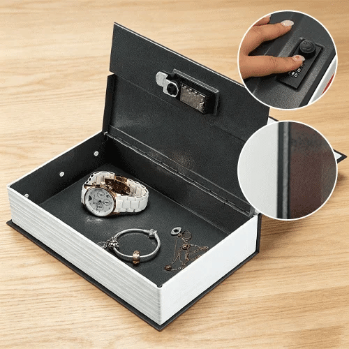 Book Shaped Hidden Safe Box