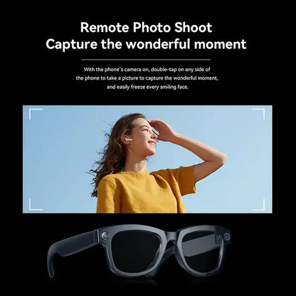 AI Vision Smart Glasses™—Real-time Translation, Camera, Music, and AI Assistant
