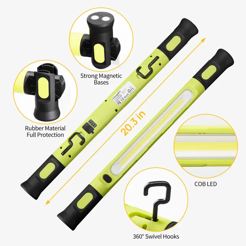 🎁 FATHER'S DAY SALE - Magnetic Under Hood Work Light Bar