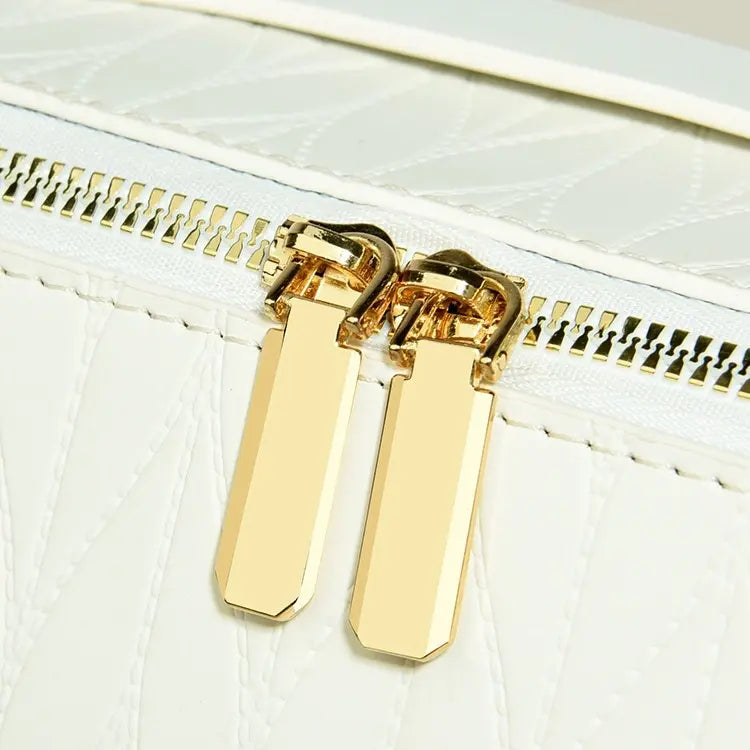 Large Capacity PU Cosmetic Organizer Bag - Waterproof