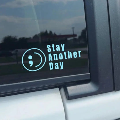 🎗️Share Pack❤️ SAD Mental Health Awareness Car Decal⏰BUY 1 GET 3 FREE
