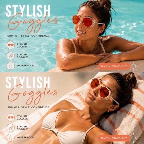 SwimShades™ - The Sunglasses You Can Swim In.