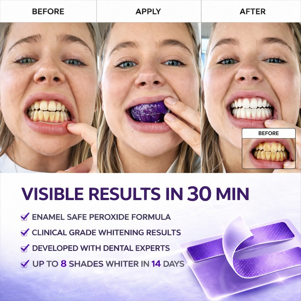 Purple Whitening Strips