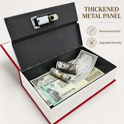 Book Shaped Hidden Safe Box