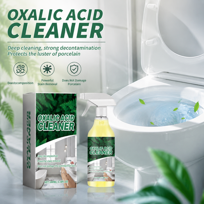 🔬 【CLEARANCE!】Molecular-Level Cleaning Tech! Oxalic Acid Bathroom Cleaner Dissolves Rust