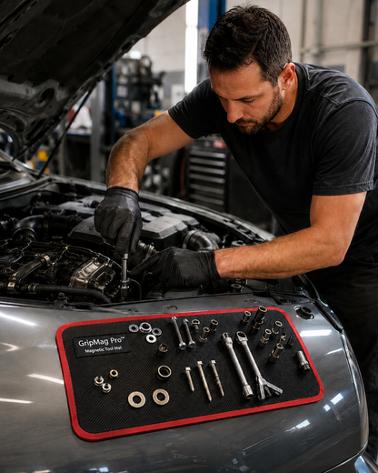 GripMag Pro™ Heavy Duty Magnetic Tool Mat