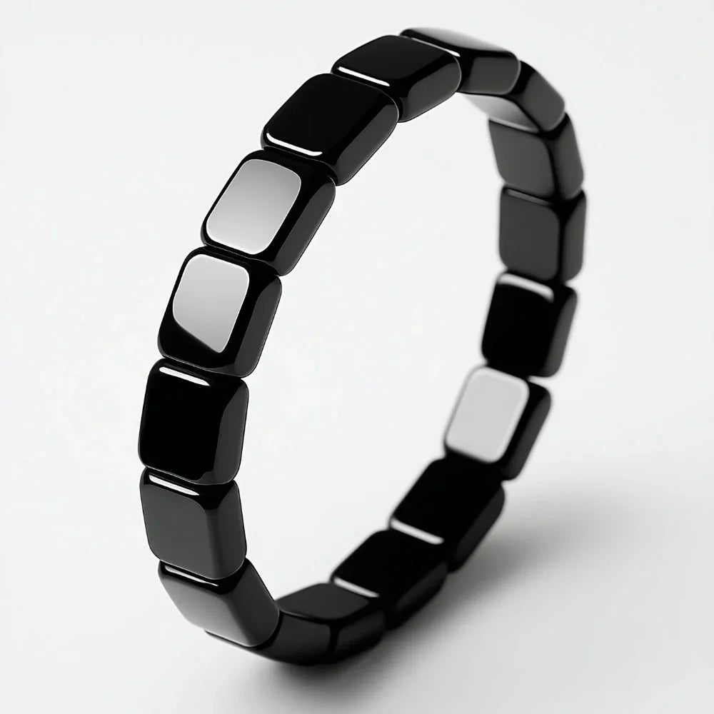 Natural Hematite Bead Bracelet – Healing & Energy Jewelry