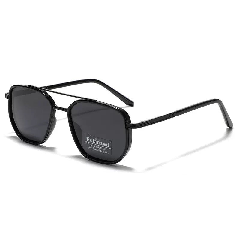 Fashion Geometric Double-Beam Sunglasses