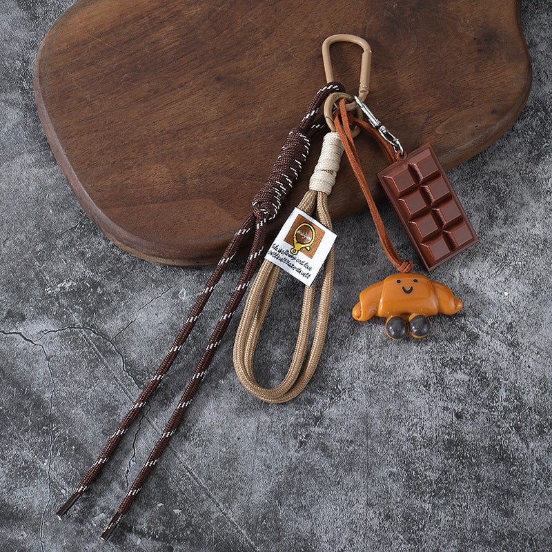 Pretzel Keychain
