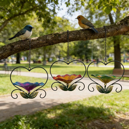 💖 Heart-Shaped Bird Feeder