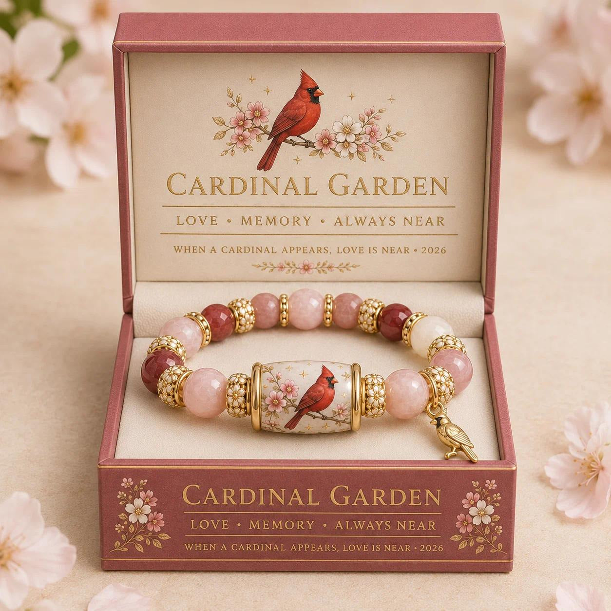 ❤ Love, Remembrance & Cardinal Blessings 🕊️ | 2026 Limited Edition Bracelet